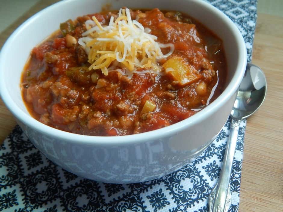 Classic Weight Watchers Chili Drizzle Me Skinny!