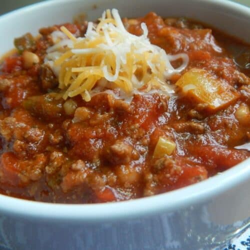 Classic Weight Watchers Chili - Drizzle Me Skinny!