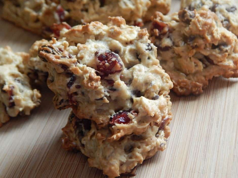 Oatmeal trail mix cookies Drizzle Me Skinny!