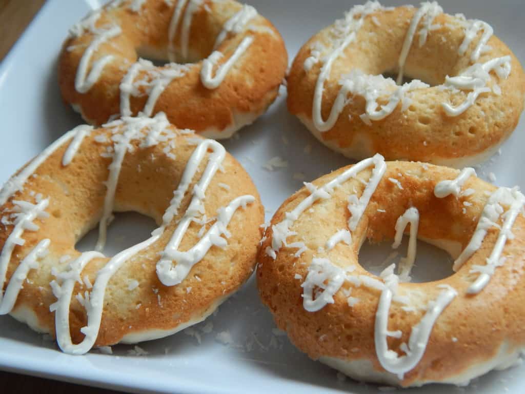 Pineapple coconut donuts Drizzle Me Skinny!