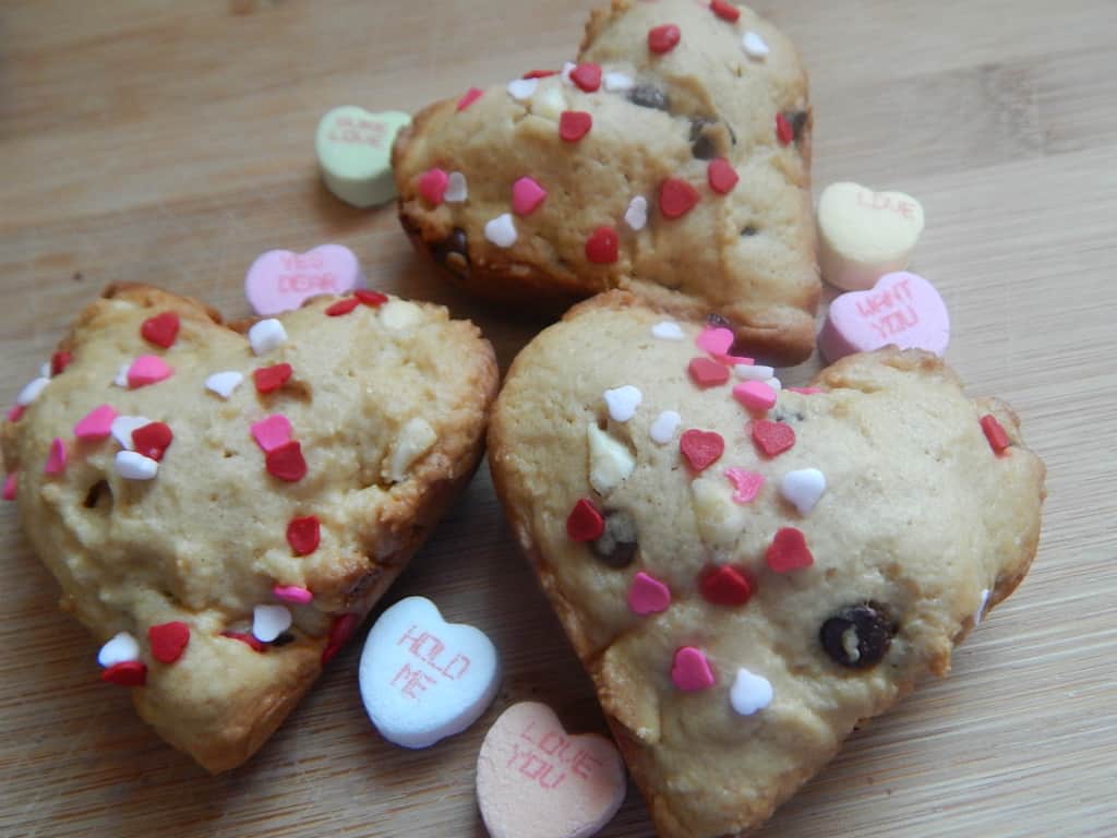 Milk and White Chocolate Cookies