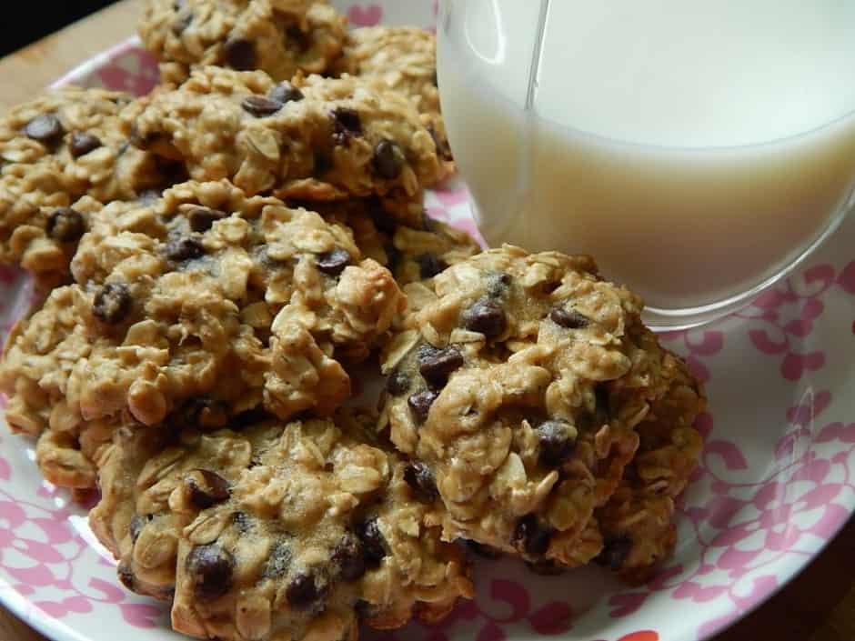 Skinny oatmeal chocolate chip cookies Drizzle Me Skinny!