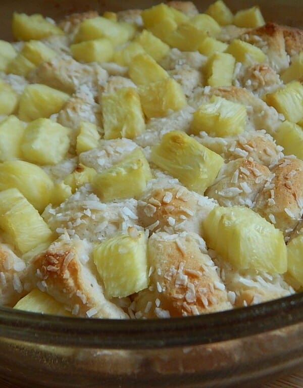 pineapple breakfast pie