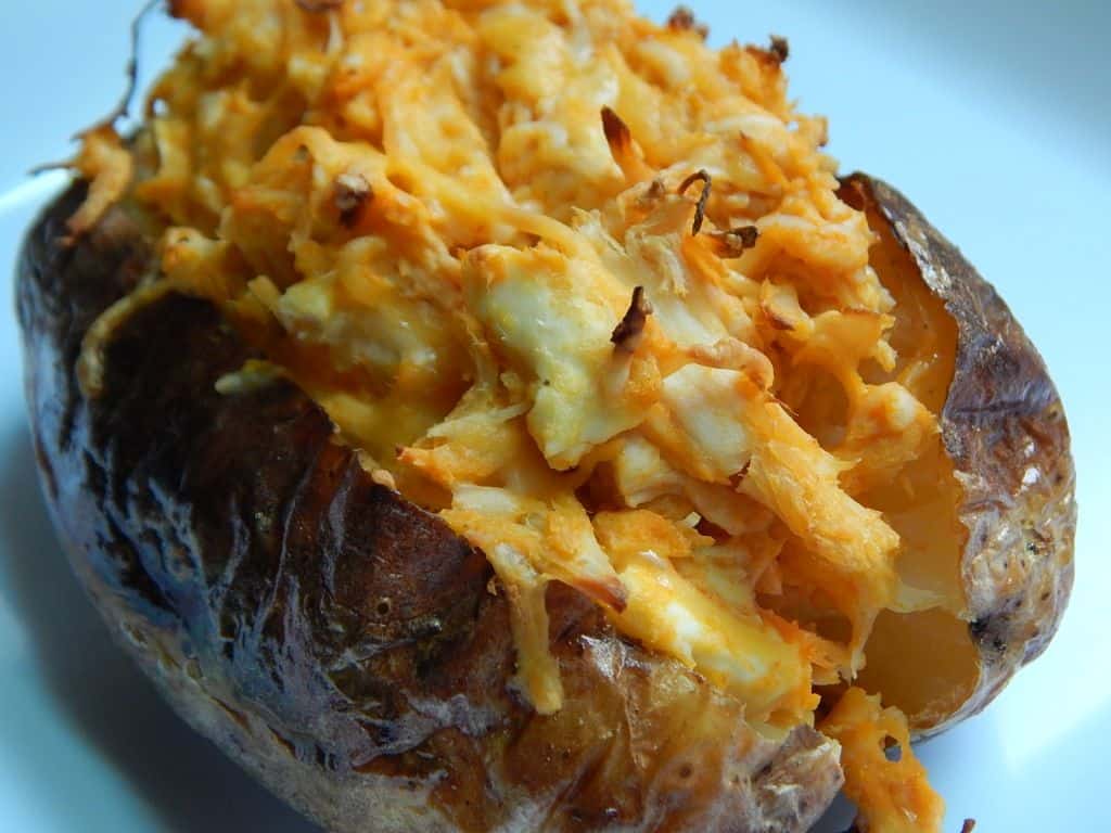 Jacket potato and chicken recipes