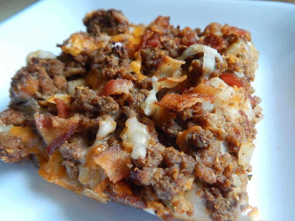 bacon cheeseburger casserole