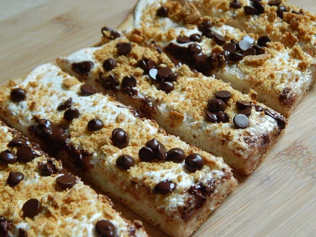 S'mores pizza fingers Drizzle Me Skinny!Drizzle Me Skinny!