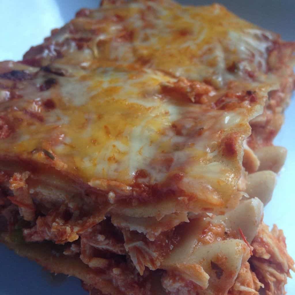 Buffalo Chicken Lasagna