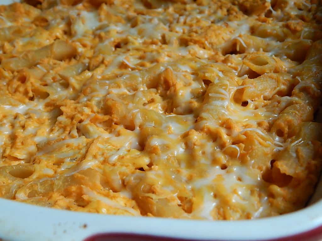 Buffalo Chicken Pasta Bake Drizzle Me Skinny