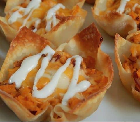 Buffalo Chicken Wonton 