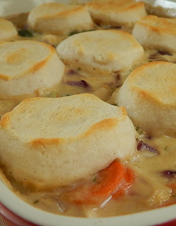 chicken pot pie casserole