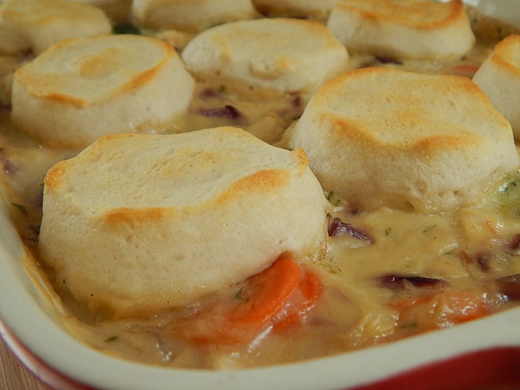 Weight Watchers Chicken Pot Pie Bubble Up - Drizzle Me Skinny!