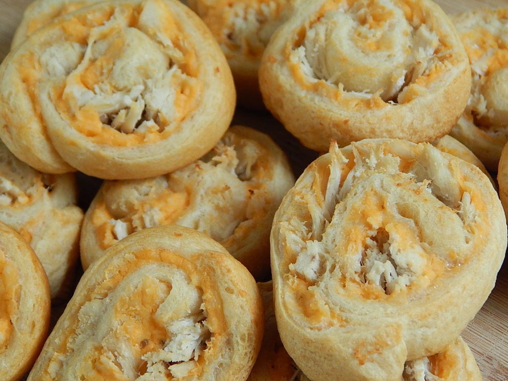 Buffalo Chicken Pinwheels 