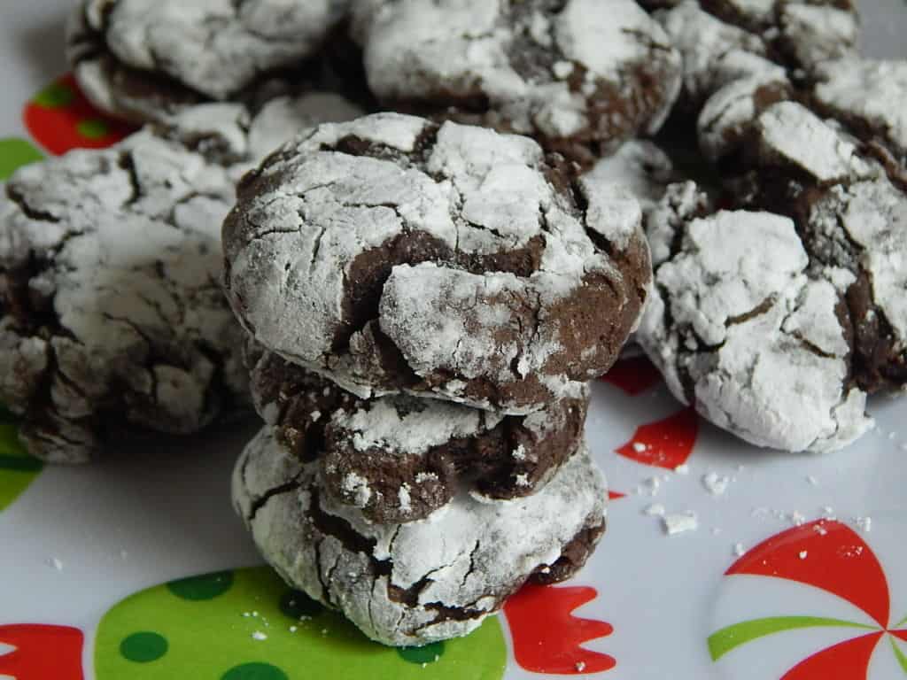 Chocolate fudge crinkle cookies  | 2 SmartPoints
