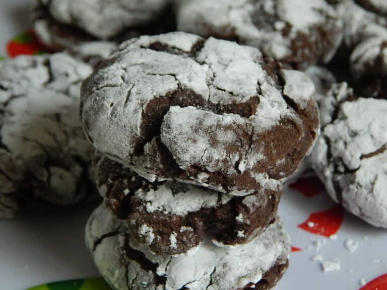 Fudge Crinkle Cookies Drizzle Me Skinny!