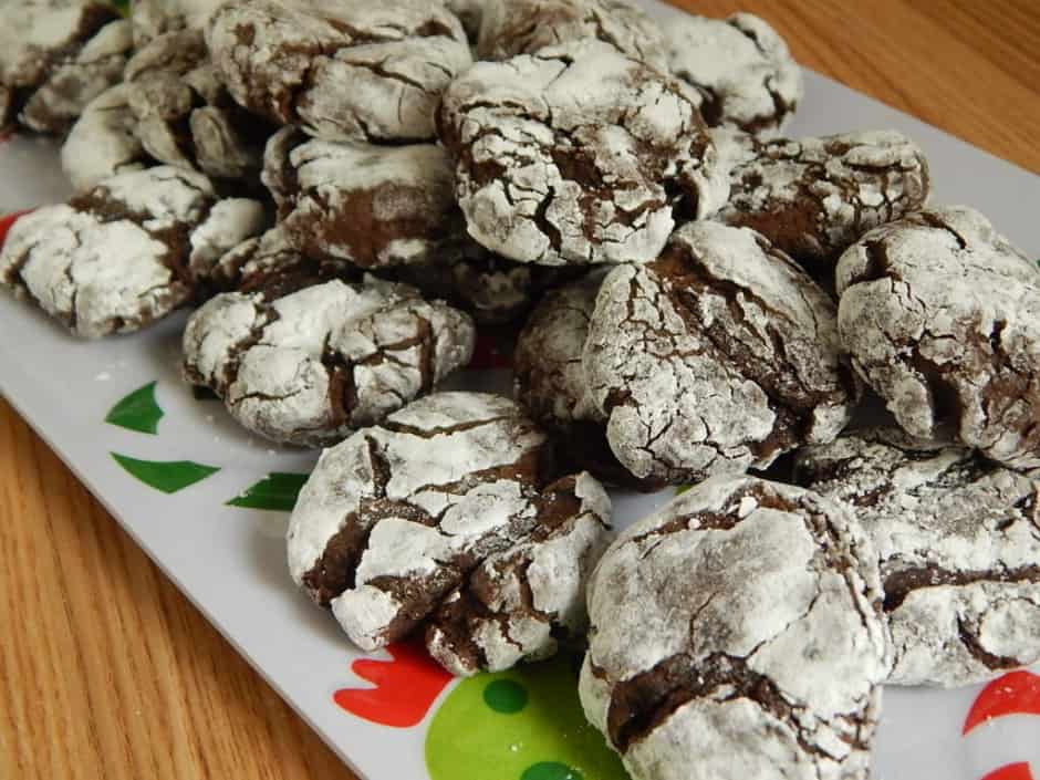 Fudge Crinkle Cookies Drizzle Me Skinny!