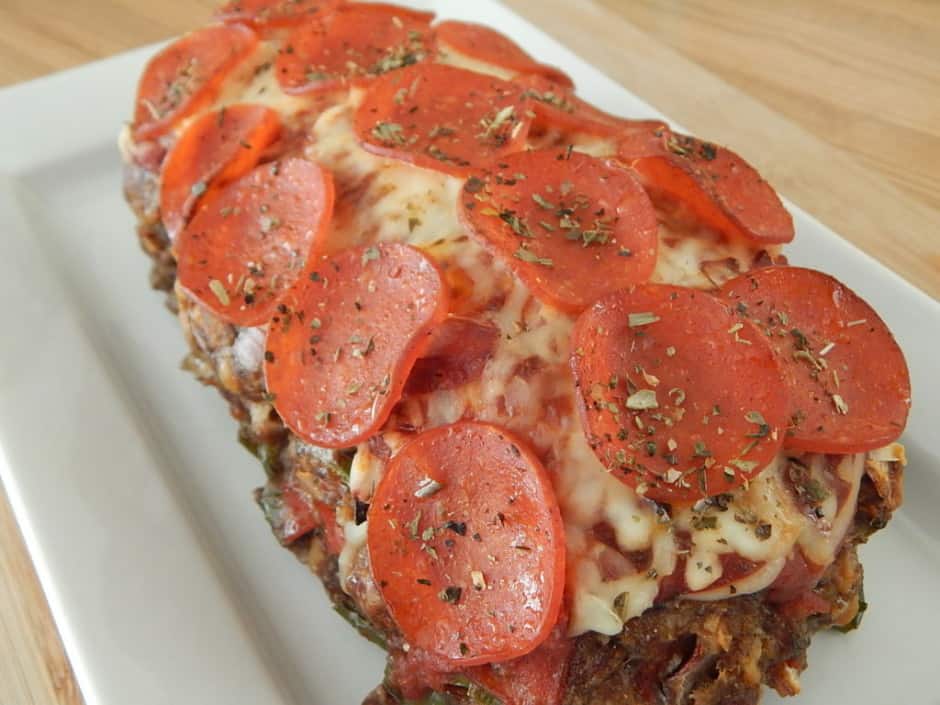 Pizza Meatloaf Drizzle Me Skinny!