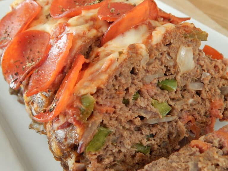 Pizza Meatloaf Drizzle Me Skinny!