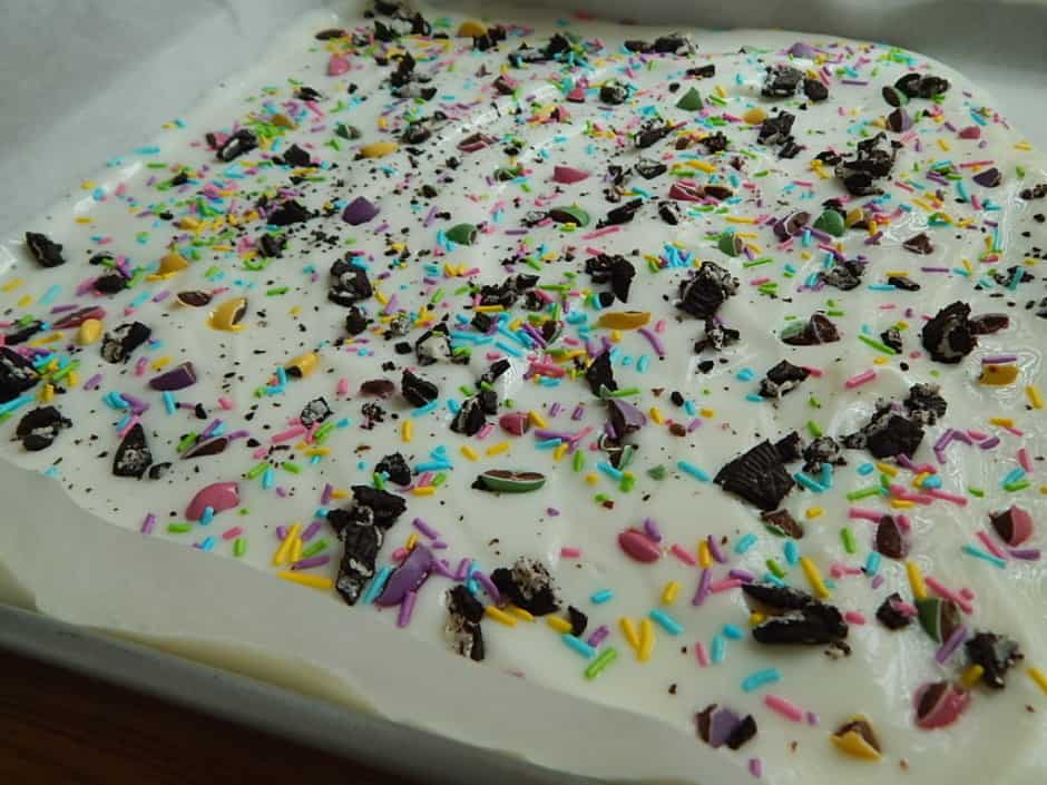 Frozen yogurt Easter bark Drizzle Me Skinny!