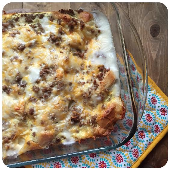 Biscuits N’ Gravy Bake - Drizzle Me Skinny!