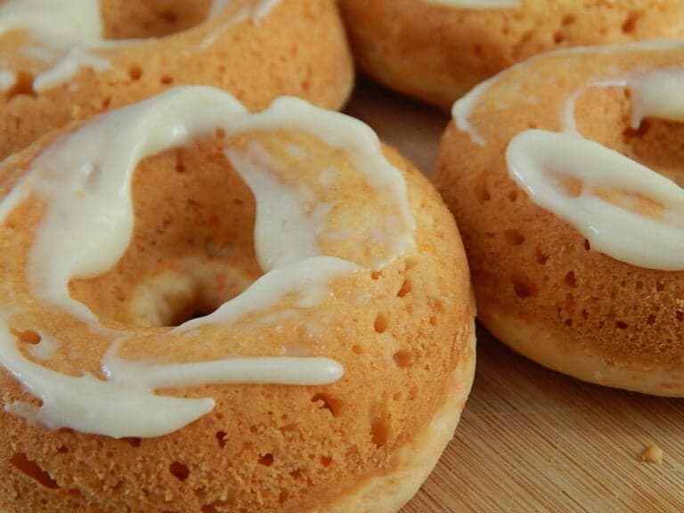 Carrot Cake Donuts Drizzle Me Skinny!