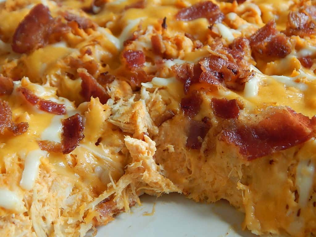 Buffalo Chicken Bacon Bubble Up Drizzle Me Skinny