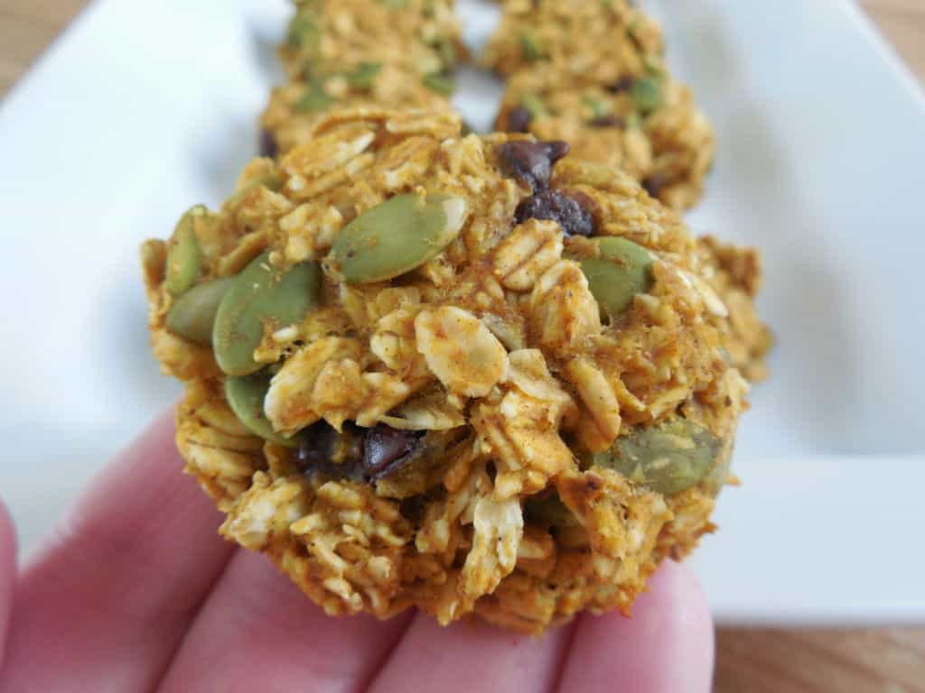 Oatmeal pumpkin cookies 