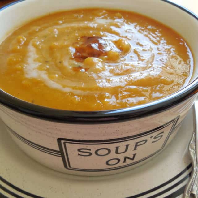 Pumpkin Squash Soup Drizzle Me Skinny!