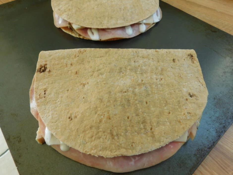 Chicken cordon bleu flatout quesadillas Drizzle Me Skinny!