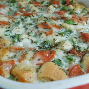 Pizza bubble up in baking dish