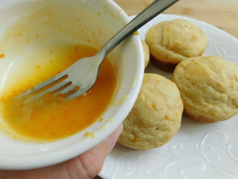 Orange glazed yogurt muffins Drizzle Me Skinny!