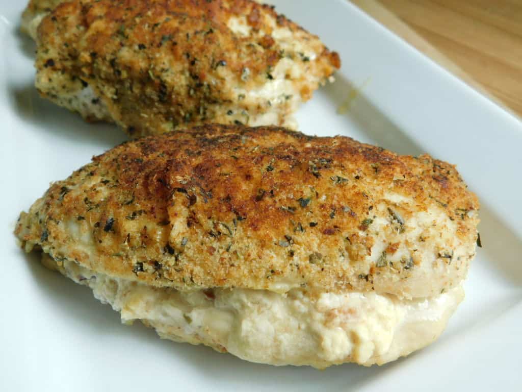 Cheese Stuffed Chicken Breast - Drizzle Me Skinny!