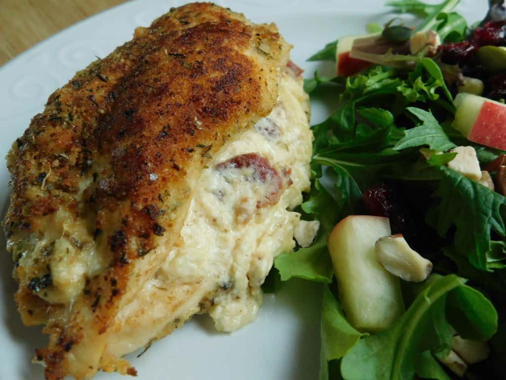 Cheese Stuffed Chicken Breast - Drizzle Me Skinny!