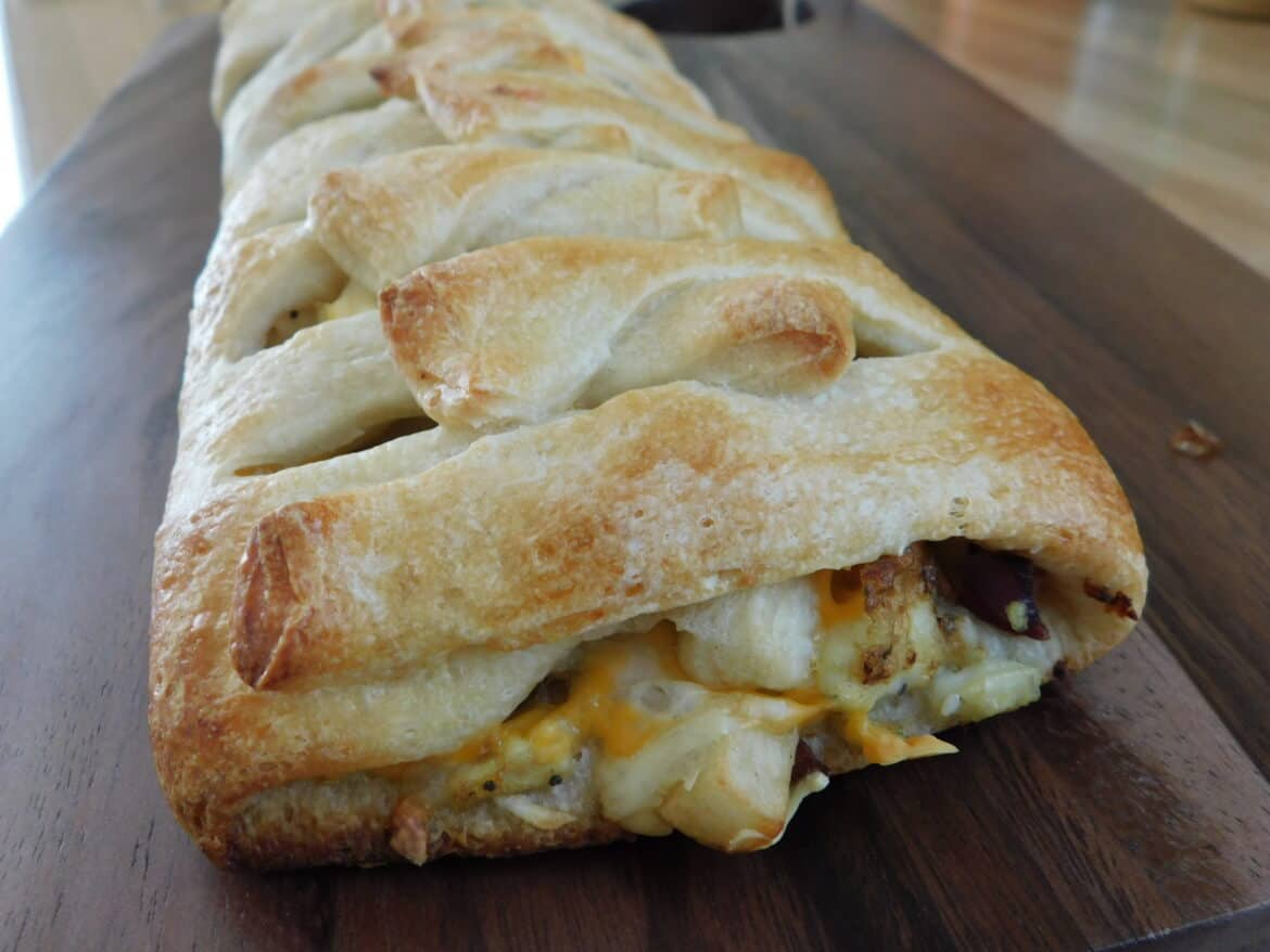 Breakfast stromboli Drizzle Me Skinny!