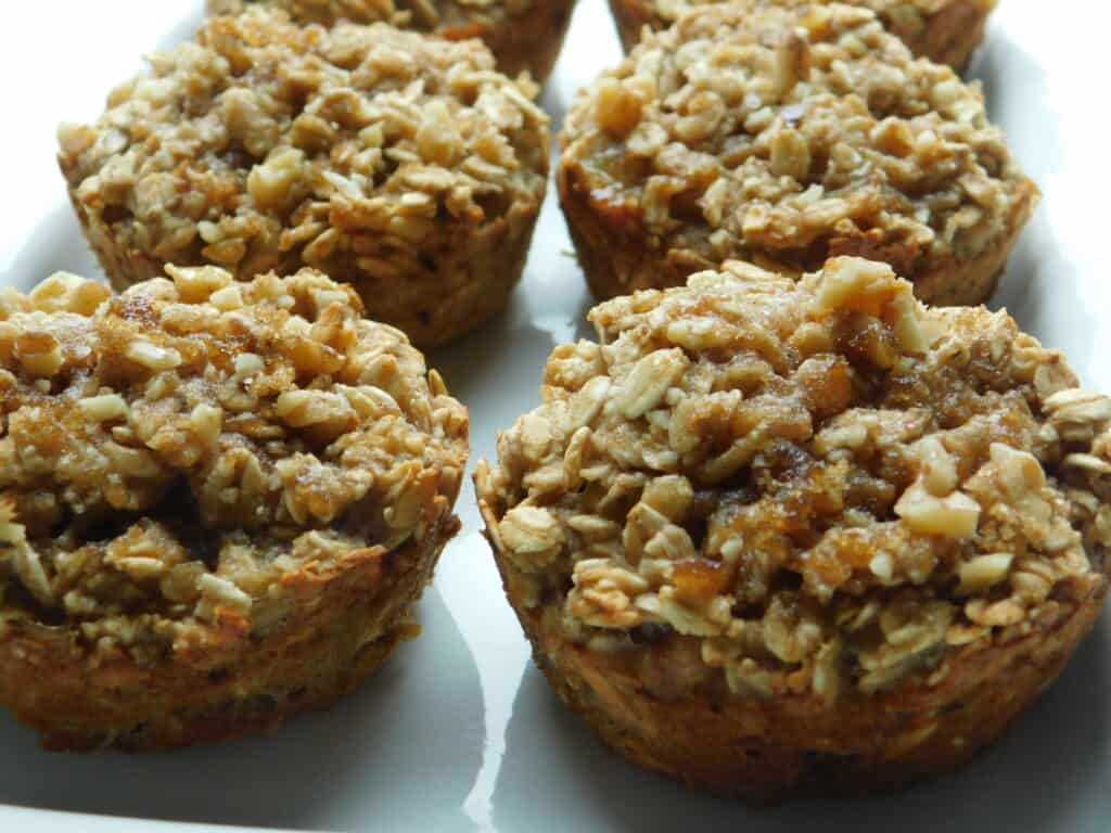 Banana Walnut Oatmeal Muffins Drizzle Me Skinny!