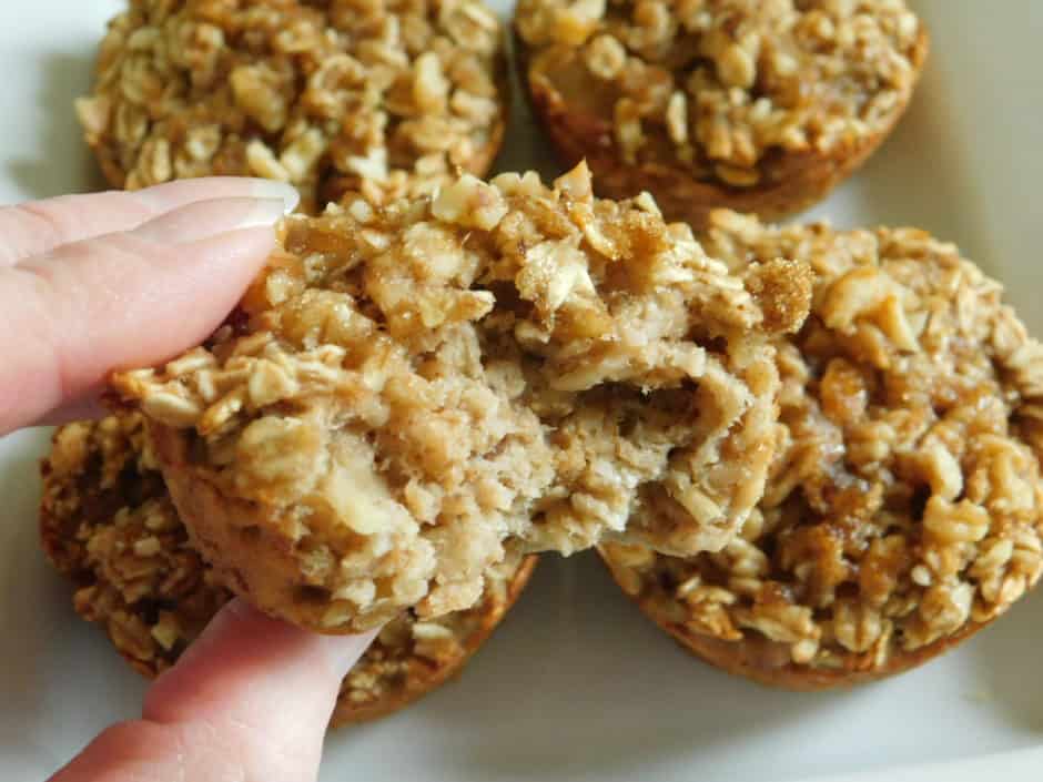 Banana Walnut Oatmeal Muffins Drizzle Me Skinny!