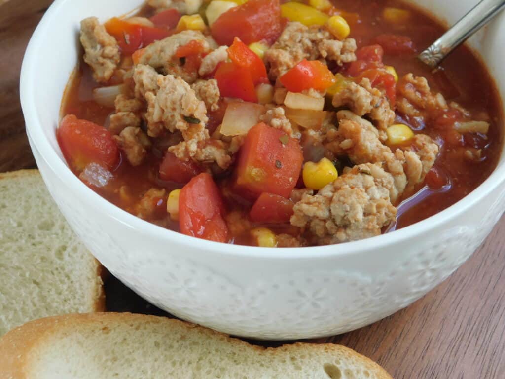 Spicy chicken chili