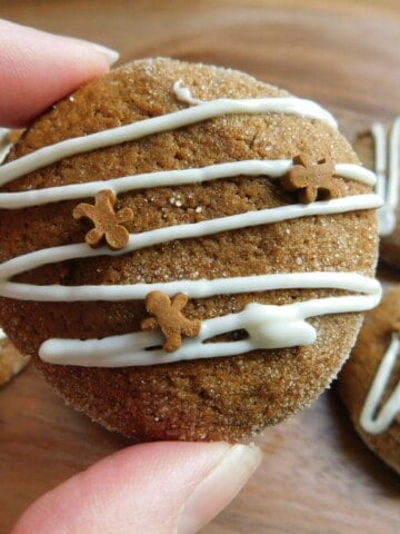 low calorie gingerbread cookie
