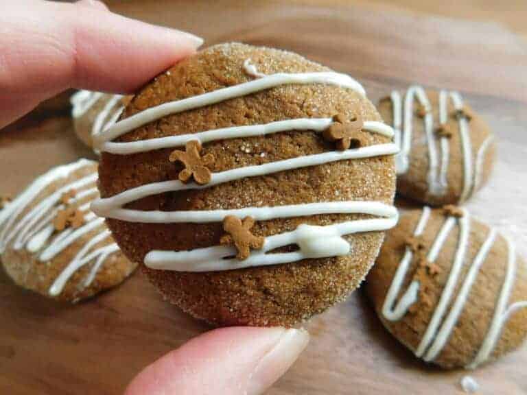 low calorie gingerbread cookie