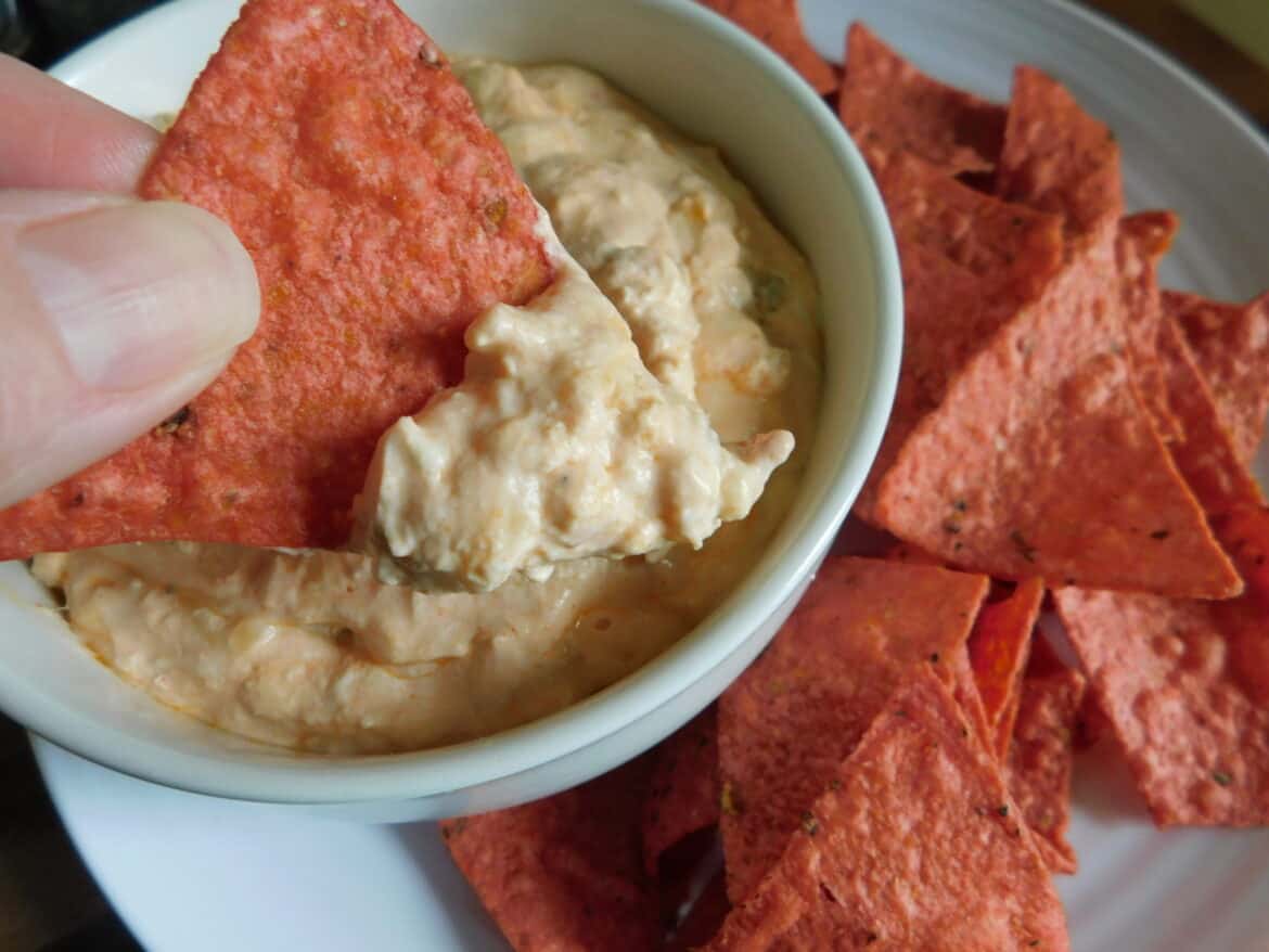 Trader Joe's Buffalo Chicken Dip Drizzle Me Skinny!