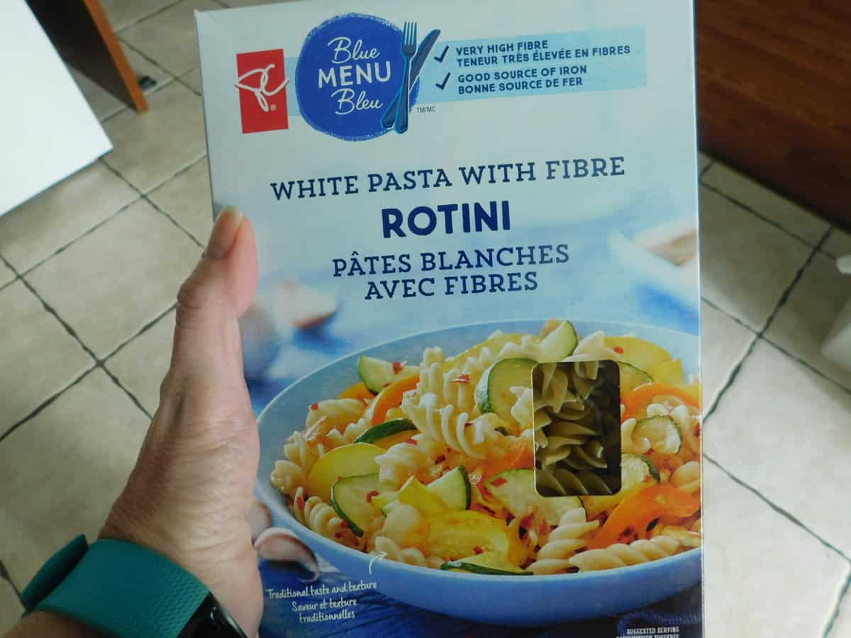 box of rotini pasta 
