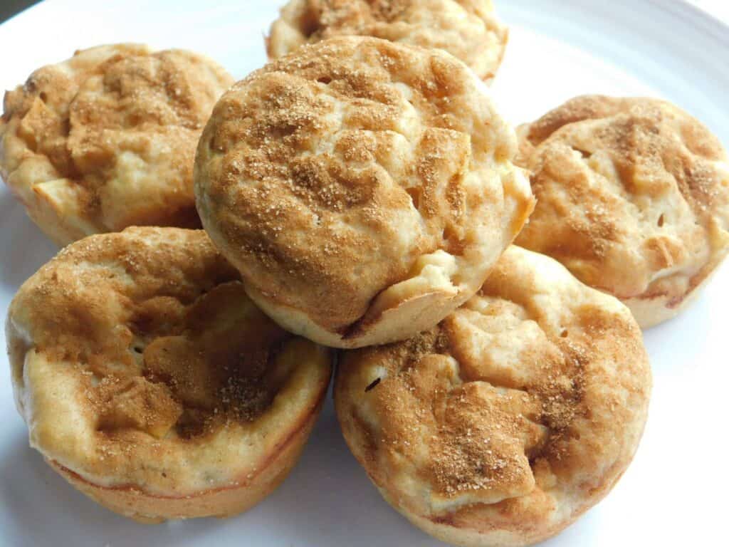 apple cinnamon greek yogurt muffins