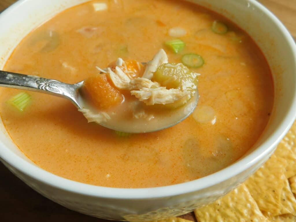 weight watchers buffalo chicken soup