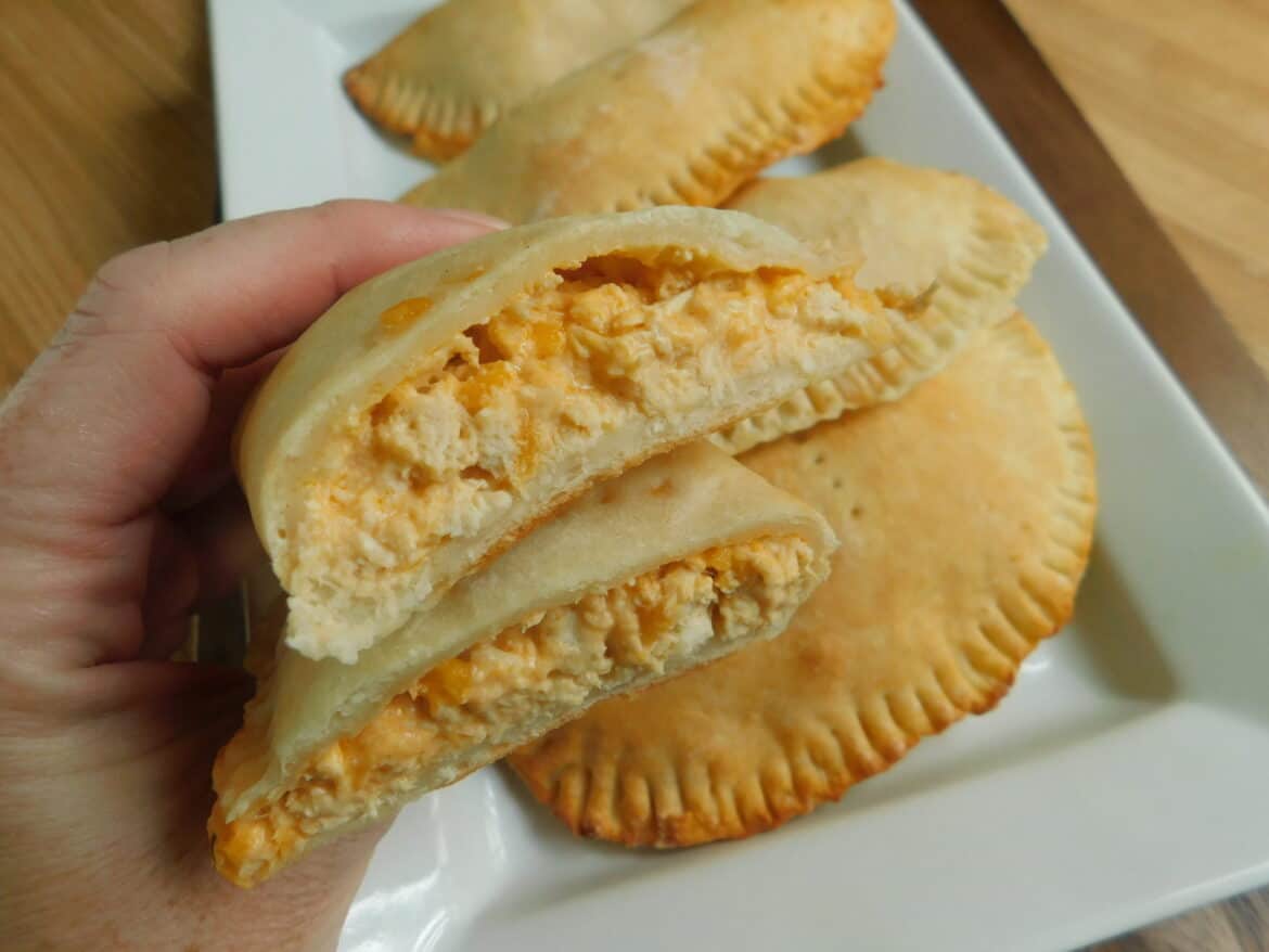 Buffalo Chicken Empanadas Drizzle Me Skinny!