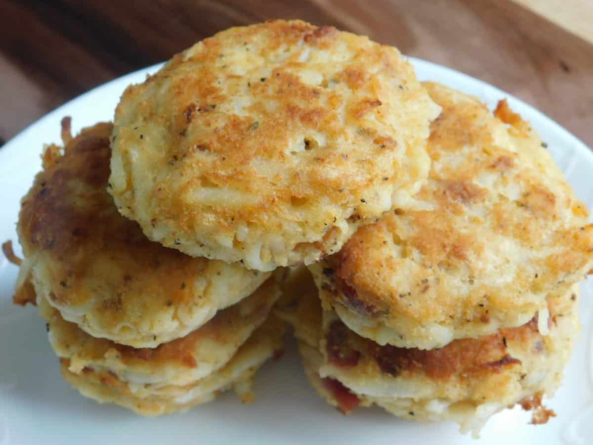 Lightened Up Potato Pancakes - Keeping On Point