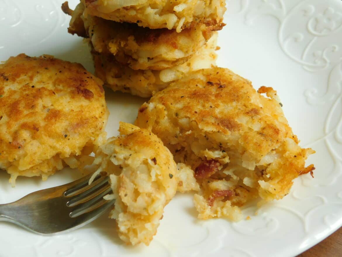 Homemade Potato Cakes (Way Better than Arby’s) Drizzle Me Skinny!