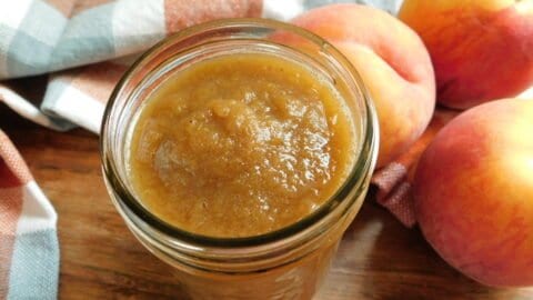 ww friendly peach apple butter