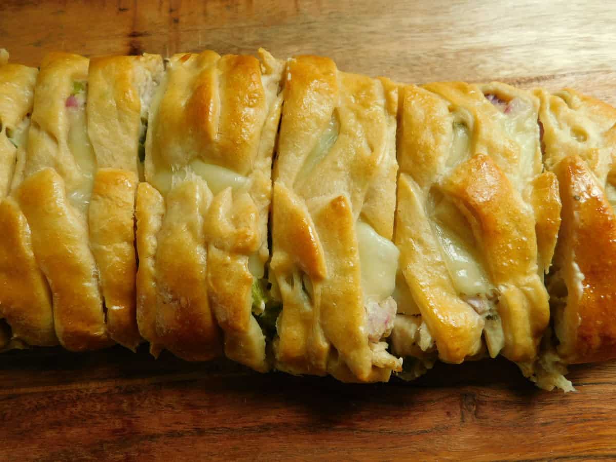 Philly Cheesesteak Crescent Braid, Recipe