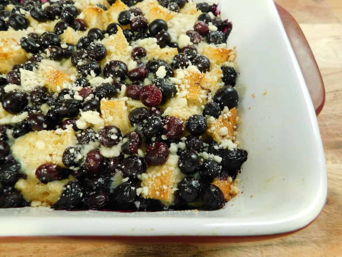 Blueberry Maple Breakfast Bake