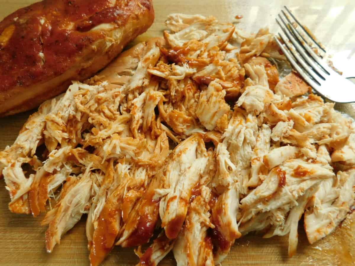 Easy slow cooker pulled chicken Drizzle Me Skinny!