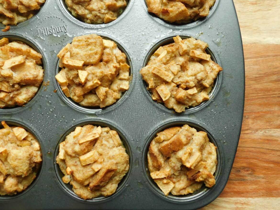 caramel-apple-french-toast-muffins-drizzle-me-skinny